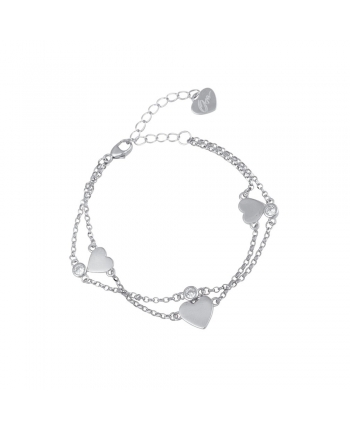 Bracciale Donna Argento Osa Jewels Mayrose Cuore 8082
