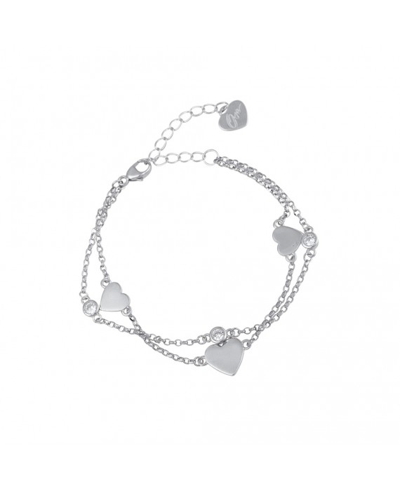 Bracciale Donna Argento Osa Jewels Mayrose Cuore 8082