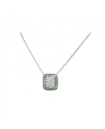 Collana Donna Argento Osa Jewels Kelly Verde 9930