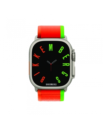 Orologio Unisex Smartwatch Bikkembergs Small Size Dial 3D Silicone Verde BK27